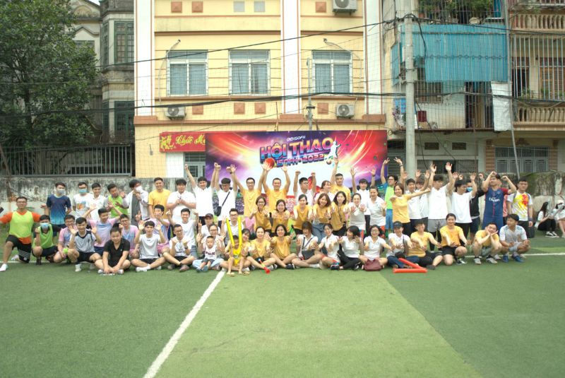 CBNV ISOFH tham dự hội thao